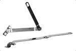 1964-72 Ford F100 Tailgate Linkage/Support Set, Stainless - Styleside