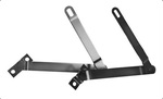1964-72 Ford F100 Tailgate Linkage/Support Set, Black - Styleside