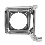 1973-78 C10 Headlight Door, RH Chrome/Silver/Black GM2513134
