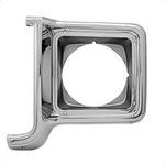 1973-78 C10 Headlight Door, LH Chrome/Silver/Black GM2512134