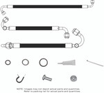1955-57 Chevrolet Pickup SureFit Reduced Barrier Standard Hose Kit