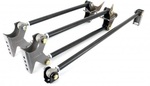 Parallel Four Link , Universal Weld-in with polished stainless bars. Includes parallel bars.