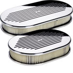 Large Oval Air Cleaner Ball Milled Polished