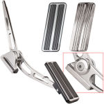 Billet Gas Pedal Assembly Rectangle Polished