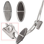 Billet Gas Pedal Assembly Oval Polished