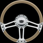 Steering Wheel 14" Select Edition Draft Polished 