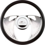 Steering Wheel 1/2 Wrap 14" Eagle