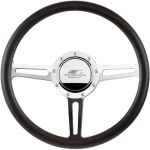 Steering Wheel 1/2 Wrap 14" Split Spoke