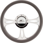 Steering Wheel 1/2 Wrap 14" Fast Lane