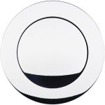 Horn Button Large Plain Polished