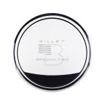 Horn Button Standard Billet Specialties Logo Polished