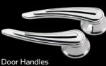 Billet Door Handles GM (to 1948) Rail Polished