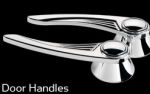 Billet Door Handles GM/Ford (1949-UP) Ball Milled Polished