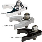 Billet Distributor Hold Down Polished