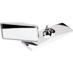 Billet Mirror Head Large Polished Rectangle 