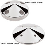 SWP Billet Water Pump Pulley Nose Cone Polished