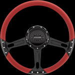 Billet Steering Wheel 14" Select Edition Boost Black Anodized