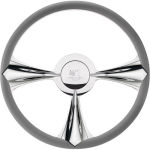 Steering Wheel 1/2 Wrap 15.5" Profile Stiletto