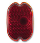 1947-56 Chevrolet Panel Or Suburban Glass Tail Light Lens - Red