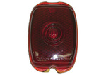 1940-53 Chevrolet Truck Tail Light Lens Red, Plastic