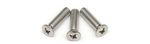 1947-72 Chevrolet Truck Exterior Mirror Arm Mounting Screws,( polished stainless steel). 3 piece set