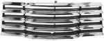 1947-53 Chevrolet Truck Grill Assembly Chrome with Black Painted Back Bars (with mounting hardware)
