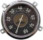 1947-49 Chevrolet Truck Speedometer Cluster, 0-80 MPH Complete Assembly