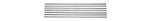 1951-53 Chevrolet Truck Bed Strip Kit, (shortbed stepside) 76-7/8", 7 pcs. (Polished Stainless Steel)