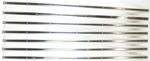 1954-59 Chevrolet Truck Bed Strip Kit, Shortbed, Stepside  77-1/8", 7 pcs. (Zinc)