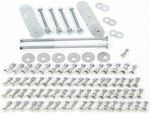 1954-55 1st Series Chevrolet Truck Shortbed Stepside (Cadmium Bed Bolt Kit 77-1/8")