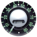 1954-55 1st Series Chevrolet Truck Speedometer, 0-90 MPH