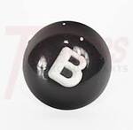 1954-55 1st Series Chevrolet Truck Emergency Brake Knob Black