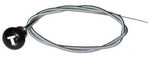 1955-59 Chevrolet Truck Throttle cable & knob, chrome