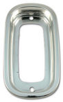 1960-66 Chevrolet Truck Tail Light Bezel, Aluminum Fleetside, L/H or R/H