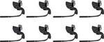 1967-68 Chevrolet Truck Tail Light Bezel Clip Kit (Fleetside) 8 pc Kit