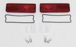 1967-72 Chevrolet Truck Tail Light & Back-Up Light Lens Kit Fleetside)