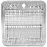 1967-72 Chevrolet Suburban or Panel Back-Up Light Lens, Fits L/H or R/H (clear plastic)
