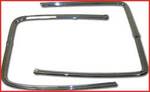 1967-72 Chevrolet Truck Headliner Trim, Chrome (w/ hardware & instructions)