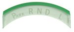 1967-70 Chevrolet / GMC Truck Transmission Indicator Lens, w/o Tilt - Powerglide Transmission 