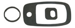 1967-72 Chevrolet Truck Exterior Door Handle Gasket Set, (includes lock gasket)