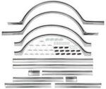 1967-68 Chevrolet Truck Complete Body Side Molding Kit, Shortbed Fleetside