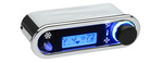 DCC Digital Climate Control - Vintage Air Gen IV - VHX Style - Horizontal, Chrome, Blue Display