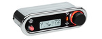 DCC Digital Climate Control - Vintage Air Gen IV - VHX Style - Horizontal, Chrome, White Display