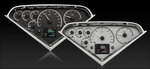 1955-59 Chevrolet Truck HDX Instruments - Silver Face