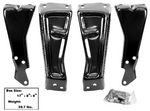 1973-80 C-10 Fleetside Rear Bumper Bracket 4pc