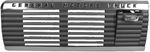 1947-53 GMC Truck Dash Speaker Grill with Ash Tray, "GMC"