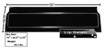1967-72 Chevrolet/GMC Truck Front Bed Panel - Fleetside, Steel Floor
