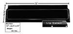 1967-72 Chevrolet/GMC Truck Front Bed Panel - Fleetside, Wood Floor