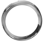 1954-55 Chevrolet Truck Instrument Bezel, Stainless 