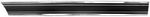 1969-72 Chevrolet Truck Bed Molding, Lower Front RH, Black (Long Bed)